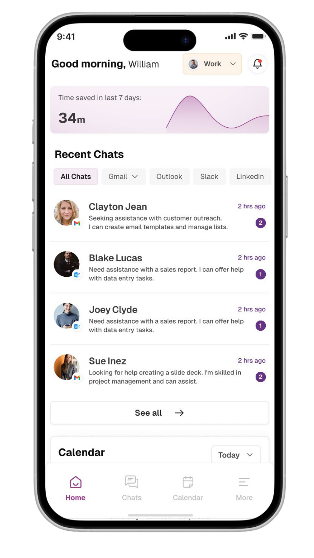 Twintual App Interface